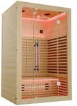 Artsauna Infrarotkabine, Natur, Holz, 105x190x120 cm, Freizeit, Wellness,