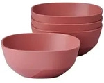 Mepal Schalen, Rosa, Rot, Kunststoff, Essen & Trinken, Geschirr, Schalen & Sch&uuml;sseln