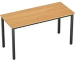 Schreibtisch, Braun, Holzwerkstoff, 60x75x100 cm, Arbeitszimmer, Schreibtische,