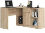 Raumhirsch Furniture Schreibtisch, Sonoma Eiche, Holzwerkstoff, Rechteckig,...