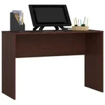 Raumhirsch Furniture Schreibtisch, Dunkelbraun, Holzwerkstoff, Rechteckig,