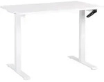 Beliani Schreibtisch, Wei&szlig;, Holz, 72x74x120 cm, Arbeitszimmer, Schreibtische,