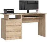 Raumhirsch Furniture Schreibtisch, Sonoma Eiche, Holzwerkstoff, Rechteckig,...