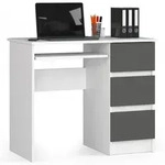 Raumhirsch Furniture Schreibtisch, Wei&szlig;, Holzwerkstoff, Rechteckig, 60x77x135...