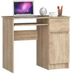 Raumhirsch Furniture Schreibtisch, Sonoma Eiche, Holzwerkstoff, Rechteckig,...