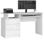Raumhirsch Furniture Schreibtisch, Wei&szlig;, Wei&szlig; Hochglanz, Holzwerkstoff,...