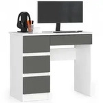 Raumhirsch Furniture Schreibtisch, Wei&szlig;, Holzwerkstoff, Rechteckig,...