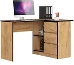 Raumhirsch Furniture Schreibtisch, Eiche San Remo, Holzwerkstoff, Rechteckig,