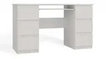 Raumhirsch Furniture Schreibtisch, Wei&szlig;, Holzwerkstoff, Rechteckig, 50x76x90...