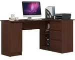 Raumhirsch Furniture Schreibtisch, Dunkelbraun, Holzwerkstoff, Rechteckig,...
