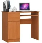Raumhirsch Furniture Schreibtisch, Erle, Holzwerkstoff, Rechteckig, 50x77x90 cm,