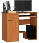 Raumhirsch Furniture Schreibtisch, Erle, Holzwerkstoff, Rechteckig, 85x74x124...