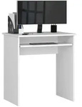 Raumhirsch Furniture Schreibtisch, Wei&szlig;, Holzwerkstoff, Rechteckig, 125x74x50...