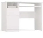 Raumhirsch Furniture Schreibtisch, Wei&szlig;, Holzwerkstoff, Rechteckig, 50x75x90...