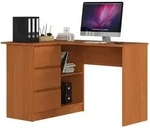 Raumhirsch Furniture Schreibtisch, Erle, Holzwerkstoff, Rechteckig, 50x77x135...