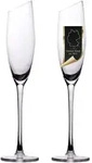 Intirilife Champagner/Sekt, Transparent, Glas, 0.15 L, leicht zu reinigen,...