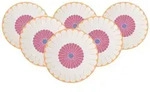 Villeroy & Boch Servierplatten, Mehrfarbig, Keramik, Rund, 31.8x2.4x31.8 cm,