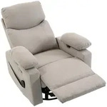 Homcom Relaxsessel, Hellgrau, Metall, 1-Sitzer, F&uuml;llung: Taschenfederkern, 92x110x95