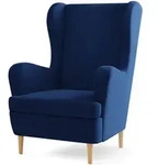 Masseno Sessel, Blau, Holzwerkstoff, 78x103x85 cm, Wohnzimmer, Sessel,...