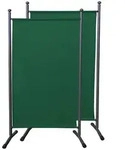 Quick Star Paravent, Gr&uuml;n, Metall, 80x180 cm, Sonnenschutz & Sichtschutz,