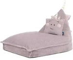 icon Kindersitzsack, Flieder, Textil, Tiere, 170 L, 1-Sitzer, L-Form, 72x66x102...