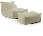 Mokebo Outdoor, Beige, Textil, 60x65x95 cm, Gartenm&ouml;bel, Outdoor-Sitzs&auml;cke