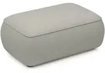 Selsey Pouf, Grau, Kunststoff, 1-Sitzer, Rechteckig, 100x44x68 cm, Wohnzimmer,