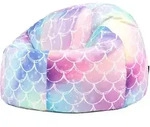 icon Kindersitzsack, Pink, Textil, Wasser/Strand/Meer, 170 L, Rund, 80x45x80 cm,