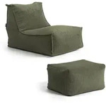 Mokebo Sitzsack, Gr&uuml;n, Textil, 60x65x95 cm, Wohnzimmer, Hocker, Sitzs&auml;cke, XXL