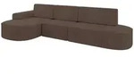 Altdecor Ecksofa, Alteiche, Kunststoff, 5-Sitzer, 368x167 cm, Wohnzimmer, Sofas...