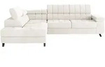 Mirjan24 Ecksofa, Natur, Textil, 6-Sitzer, L-Form, 264x203 cm, Wohnzimmer, Sofas &
