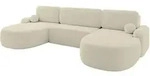 Altdecor Wohnlandschaft, Creme, Textil, 335x89x172 cm, Wohnzimmer, Sofas &...