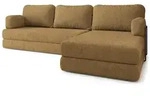 Masseno Ecksofa, Gelb, Textil, 4-Sitzer, L-Form, 270x160 cm, Wohnzimmer, Sofas &