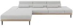Altdecor Elektrisches, Grau, Textil, 4-Sitzer, L-Form, 316x205 cm, Wohnzimmer,...