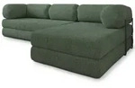 Masseno Ecksofa, Gr&uuml;n, Textil, 4-Sitzer, L-Form, 270x160 cm, Wohnzimmer, Sofas &