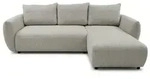 Selsey Eckschlafsofa, Taupe, Kunststoff, 3-Sitzer, Ottomane rechts,L-Form,...