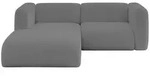 Altdecor Ecksofa, Platin, Kunststoff, 2-Sitzer, 227x179 cm, Wohnzimmer, Sofas &