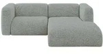 Altdecor Ecksofa, Hellgr&uuml;n, Kunststoff, 2-Sitzer, 227x179 cm, Wohnzimmer, Sofas &