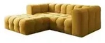 Fun M&ouml;bel Ecksofa, Gelb, Textil, Ottomane links, 290x193 cm, Wohnzimmer, Sofas...