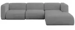 Altdecor Ecksofa, Schiefer, Kunststoff, 4-Sitzer, 318x179 cm, Wohnzimmer, Sofas &