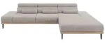 Altdecor Elektrisches, Hellgrau, Textil, 4-Sitzer, L-Form, 316x205 cm,...
