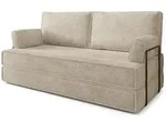 Masseno Bettsofa, Creme, Textil, 3-Sitzer, 170x86x80 cm, Wohnzimmer, Sofas & Couches,