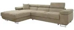 Mirjan24 Ecksofa, Sand, Textil, 5-Sitzer, links montierbar,Rechteckig, 280x170 cm,
