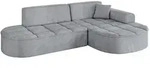 Altdecor Ecksofa, Grau, Textil, 3-Sitzer, L-Form, 243x171 cm, Wohnzimmer, Sofas...