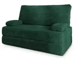 Masseno Bettsofa, Gr&uuml;n, Textil, 2-Sitzer, 140x86x60 cm, Wohnzimmer, Sofas & Couches,