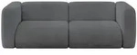 Altdecor Modulares, Graphit, Kunststoff, 2-Sitzer, 228x70x89 cm, Wohnzimmer, Sofas &