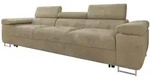Mirjan24 Schlafsofa, Sand, Textil, 3-Sitzer, Rechteckig, 263x90x102 cm,...