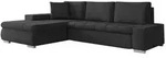 Mirjan24 Ecksofa, Anthrazit, Textil, 5-Sitzer, L-Form,Rechteckig, 265x185 cm,