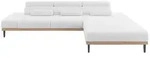 Altdecor Elektrisches, Wei&szlig;, Textil, 4-Sitzer, L-Form, 316x205 cm, Wohnzimmer,...