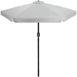 Bestlivings Sonnenschirm, Creme, Metall, Uni, 300x300 cm, Sonnenschutz & Sichtschutz,
